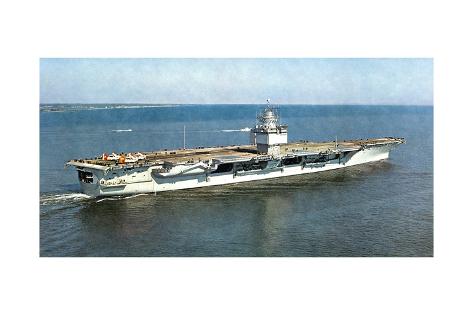 Giclee Print: United States Ship Enterprise CVA(N) 65 Ca. 1961: 24x16in