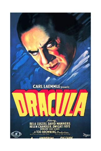 Giclee Print: Dracula, Bela Lugosi, 1931: 24x16in