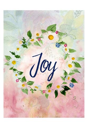 Art Print: Love Joy Peace 2 by Kimberly Allen: 19x13in