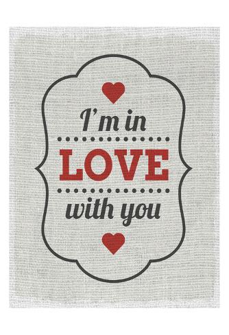 Art Print: Im In Love by Kimberly Allen: 19x13in