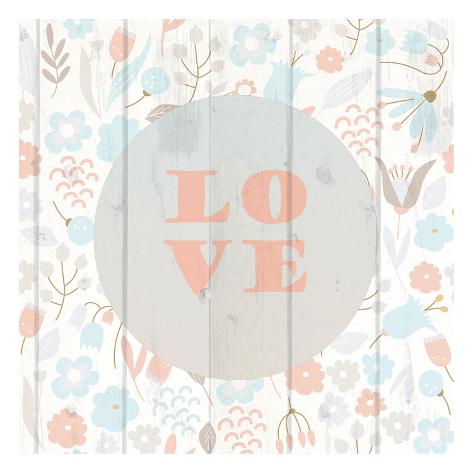 Art Print: Spring Love by Kimberly Allen: 13x13in