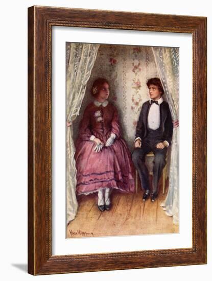 "I Ain't Miss March, I'M Only Jo"-Harold Copping-Framed Giclee Print