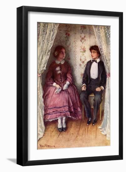 "I Ain't Miss March, I'M Only Jo"-Harold Copping-Framed Giclee Print