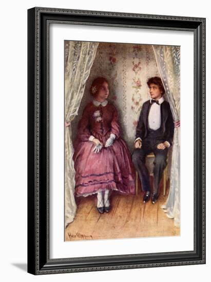 "I Ain't Miss March, I'M Only Jo"-Harold Copping-Framed Giclee Print