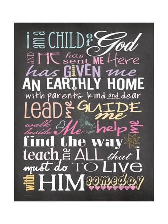 I Am A Child Of God Flip Chart