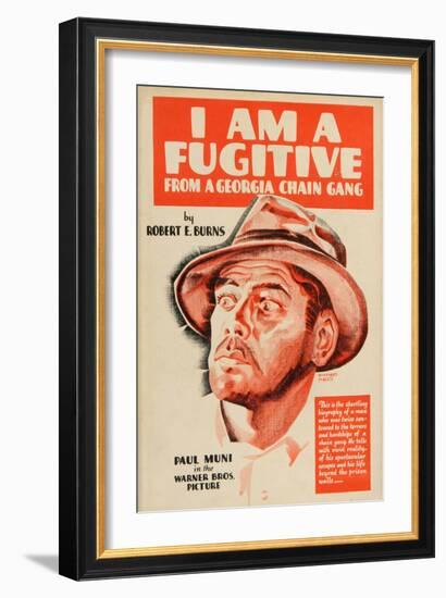 I Am a Fugitive From a Chain Gang, 1932, Directed by Mervyn Leroy-null-Framed Giclee Print