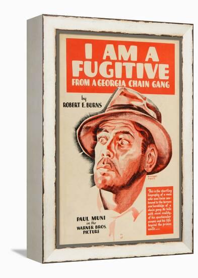 I Am a Fugitive From a Chain Gang, 1932, Directed by Mervyn Leroy-null-Framed Premier Image Canvas