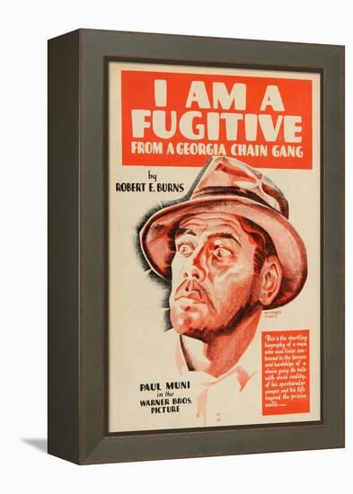 I Am a Fugitive From a Chain Gang, 1932, Directed by Mervyn Leroy-null-Framed Premier Image Canvas