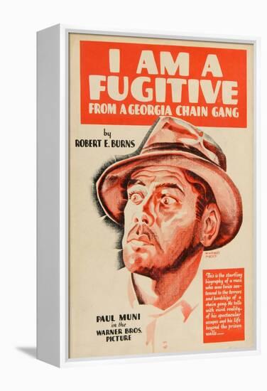 I Am a Fugitive From a Chain Gang, 1932, Directed by Mervyn Leroy-null-Framed Premier Image Canvas