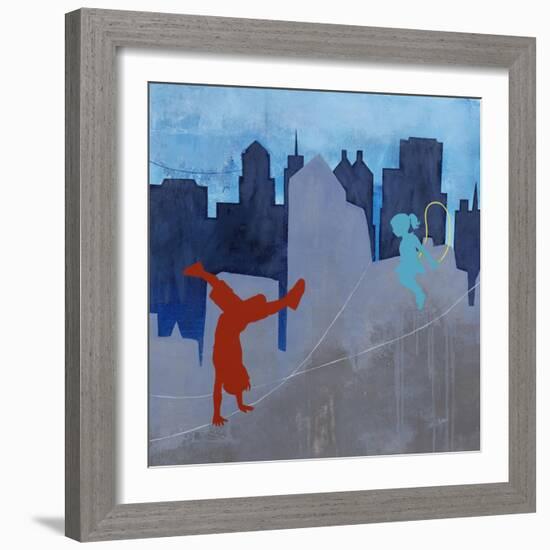 I am a Live Wire-Clayton Rabo-Framed Giclee Print