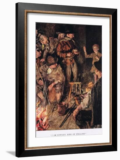 I Am Edward, King of England', 1923-Arthur C. Michael-Framed Giclee Print