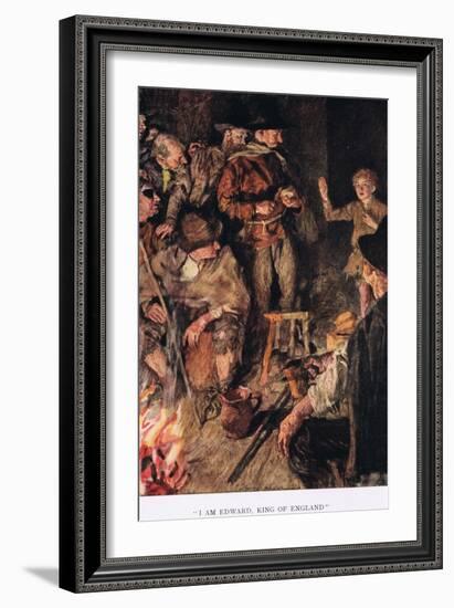 I Am Edward, King of England', 1923-Arthur C. Michael-Framed Giclee Print