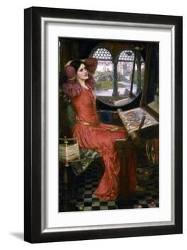I Am Half Sick of Shadows, C1911-John William Waterhouse-Framed Giclee Print