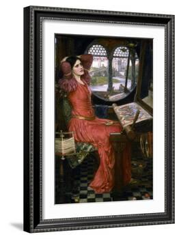 I Am Half Sick of Shadows, C1911-John William Waterhouse-Framed Giclee Print