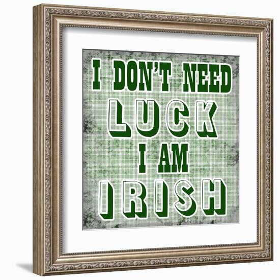 I Am Luck!-Sheldon Lewis-Framed Art Print