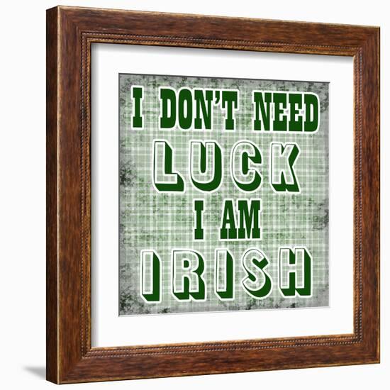 I Am Luck!-Sheldon Lewis-Framed Art Print