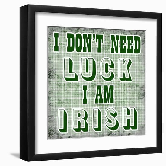 I Am Luck!-Sheldon Lewis-Framed Art Print