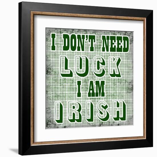 I Am Luck!-Sheldon Lewis-Framed Art Print