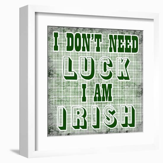 I Am Luck!-Sheldon Lewis-Framed Art Print