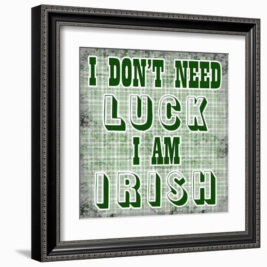 I Am Luck!-Sheldon Lewis-Framed Art Print