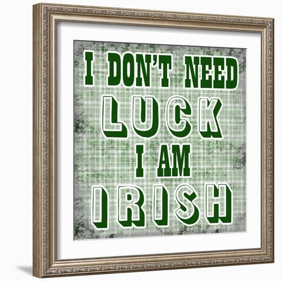 I Am Luck!-Sheldon Lewis-Framed Art Print