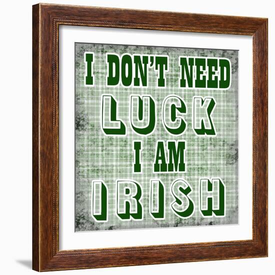 I Am Luck!-Sheldon Lewis-Framed Art Print