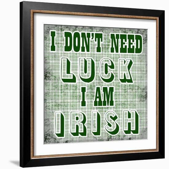 I Am Luck!-Sheldon Lewis-Framed Art Print