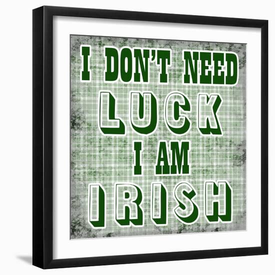 I Am Luck!-Sheldon Lewis-Framed Art Print