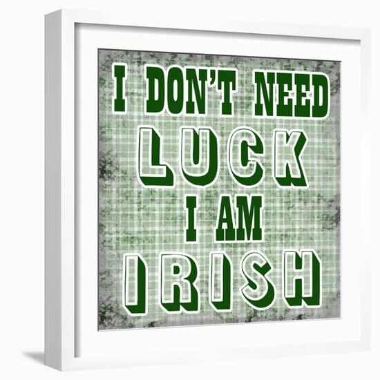 I Am Luck!-Sheldon Lewis-Framed Art Print