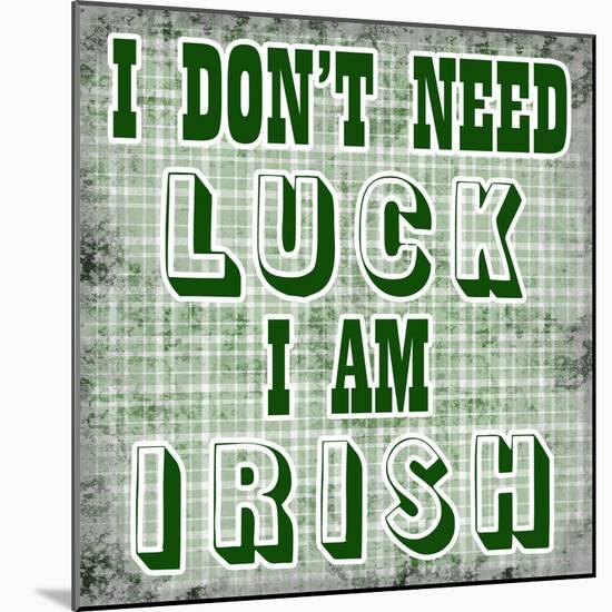 I Am Luck!-Sheldon Lewis-Mounted Art Print