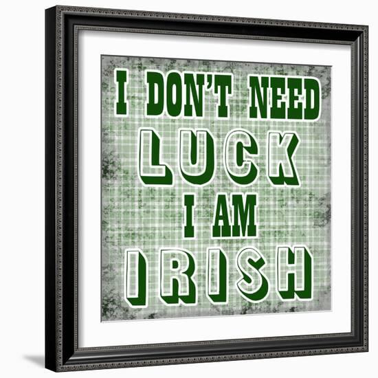 I Am Luck!-Sheldon Lewis-Framed Art Print