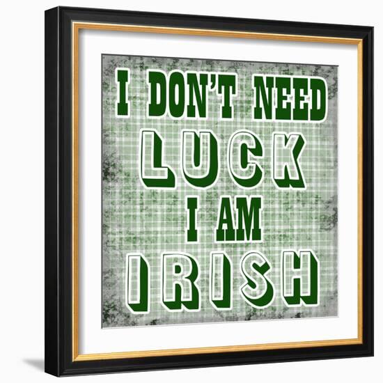 I Am Luck!-Sheldon Lewis-Framed Art Print