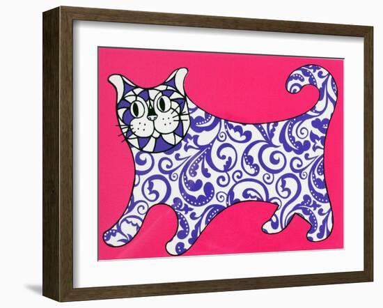 I am not a decorative object, Pink-Anne Storno-Framed Giclee Print