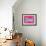 I am not a decorative object, Pink-Anne Storno-Framed Giclee Print displayed on a wall
