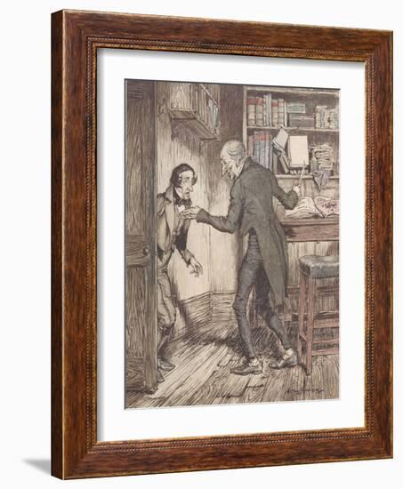 'I Am Not Going to Stand This Sort of Thing', 1915-Arthur Rackham-Framed Giclee Print