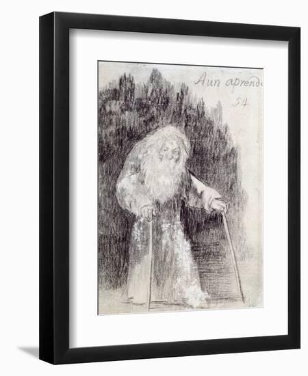 I Am Still Learning-Francisco de Goya-Framed Giclee Print