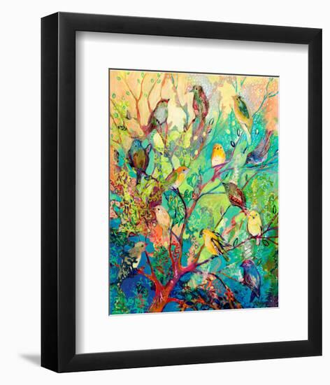 I Am the Place of Refuge-Jennifer Lommers-Framed Art Print