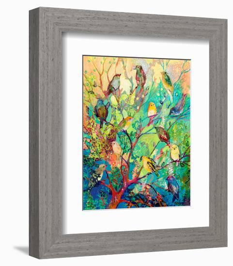 I Am the Place of Refuge-Jennifer Lommers-Framed Art Print