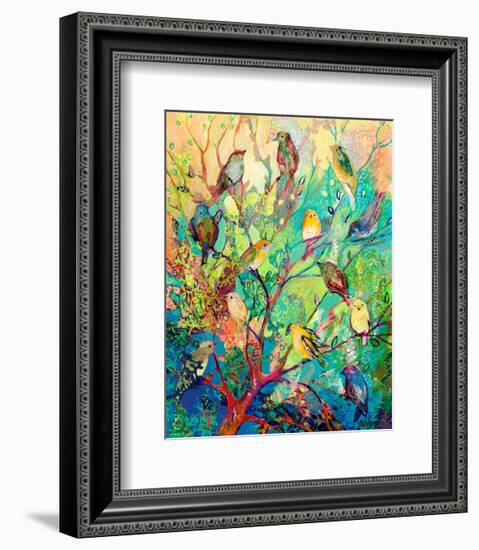 I Am the Place of Refuge-Jennifer Lommers-Framed Art Print