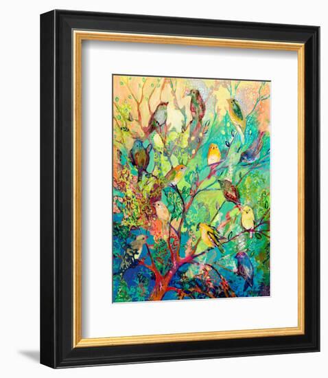 I Am the Place of Refuge-Jennifer Lommers-Framed Art Print