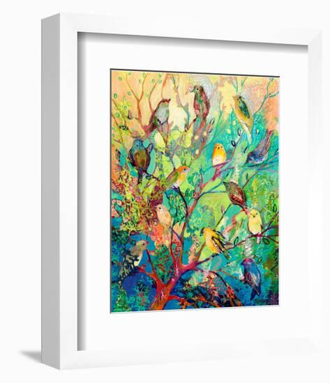 I Am the Place of Refuge-Jennifer Lommers-Framed Art Print