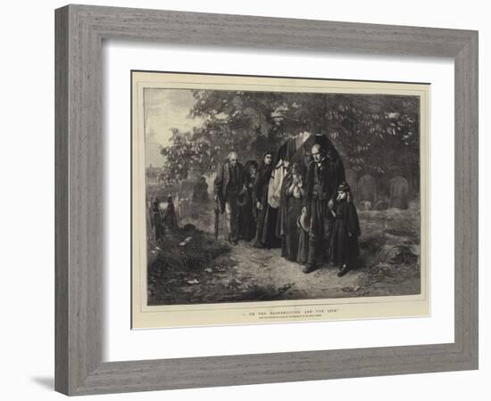 I Am the Resurrection and the Life-Frank Holl-Framed Giclee Print