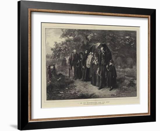 I Am the Resurrection and the Life-Frank Holl-Framed Giclee Print