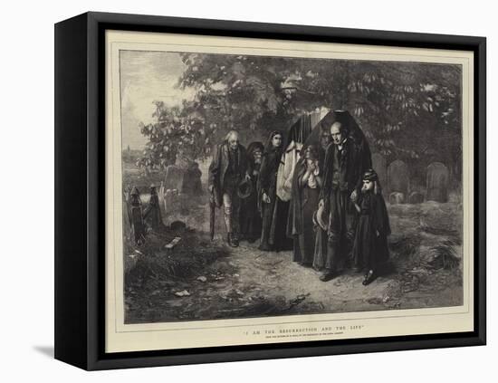 I Am the Resurrection and the Life-Frank Holl-Framed Premier Image Canvas