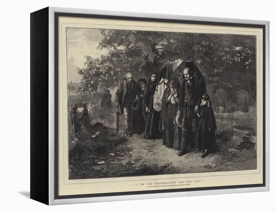 I Am the Resurrection and the Life-Frank Holl-Framed Premier Image Canvas