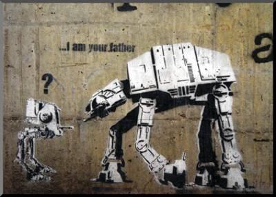 I Am Your Father Art Print Banksy Art Com
