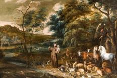 Saint Francis with the Animals-Willem van, I and Hondt, Lambert de, I Herp-Premier Image Canvas