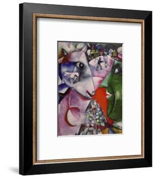 I and the Village, 1911-Marc Chagall-Framed Art Print