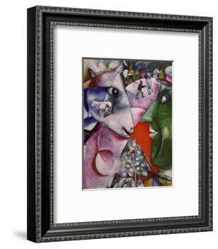 I and the Village, 1911-Marc Chagall-Framed Art Print