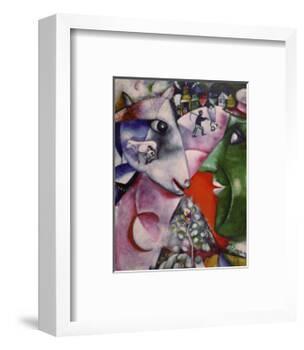 I and the Village, 1911-Marc Chagall-Framed Art Print